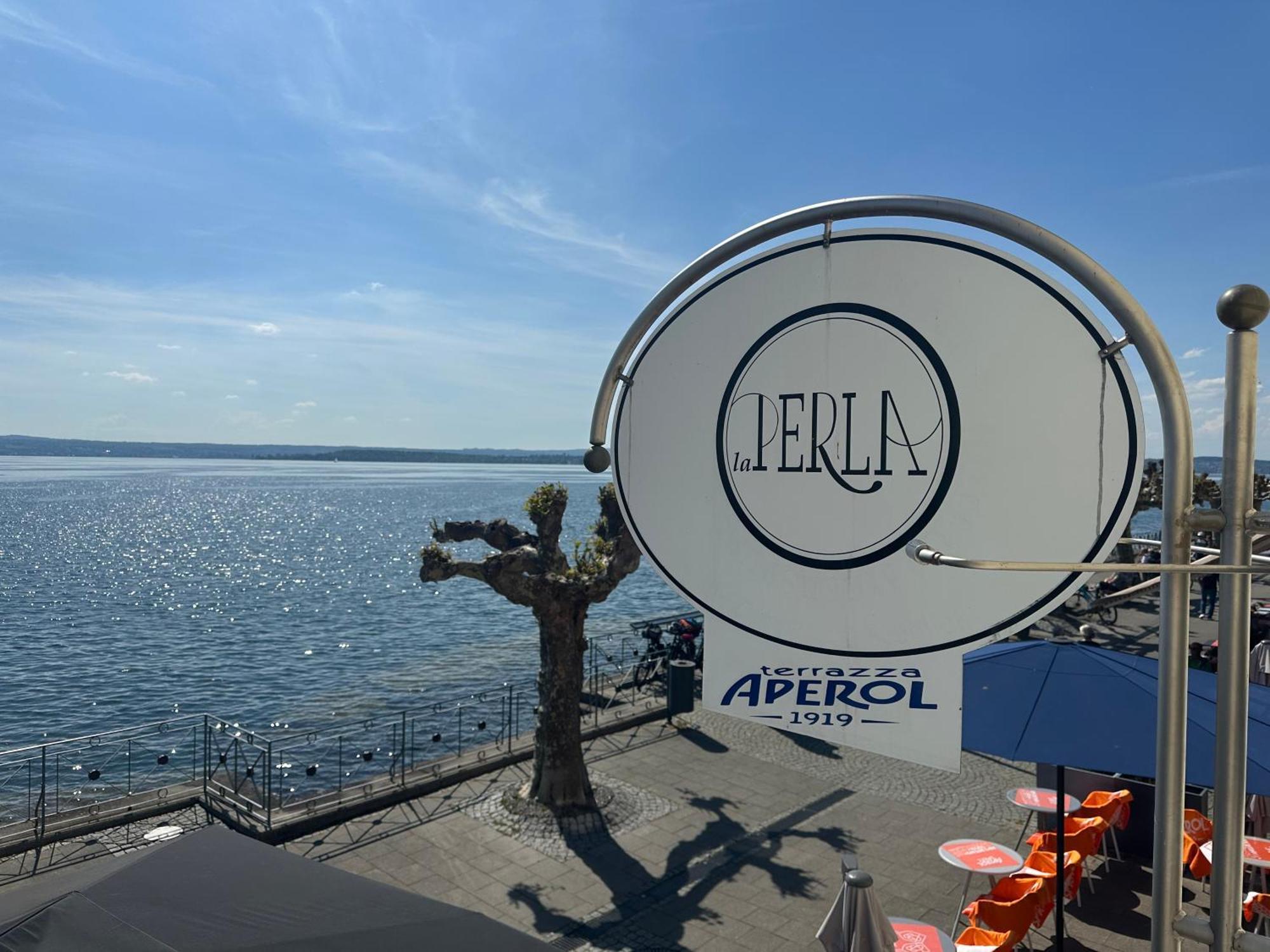 Hotel La Perla Меерсбург Екстериор снимка